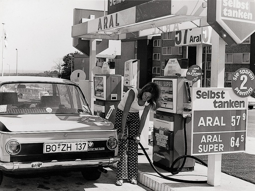 Aral Tankstelle 70er Jahre